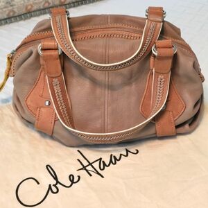 Cole Haan Neutral Browns Shoulder / Satchel Handbag